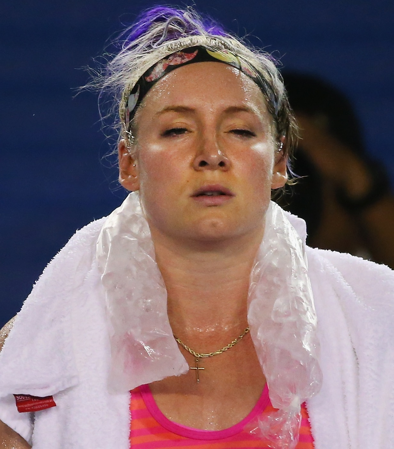 Illustration for article titled Players Are Fainting, Puking, And Hallucinating At The Australian Open